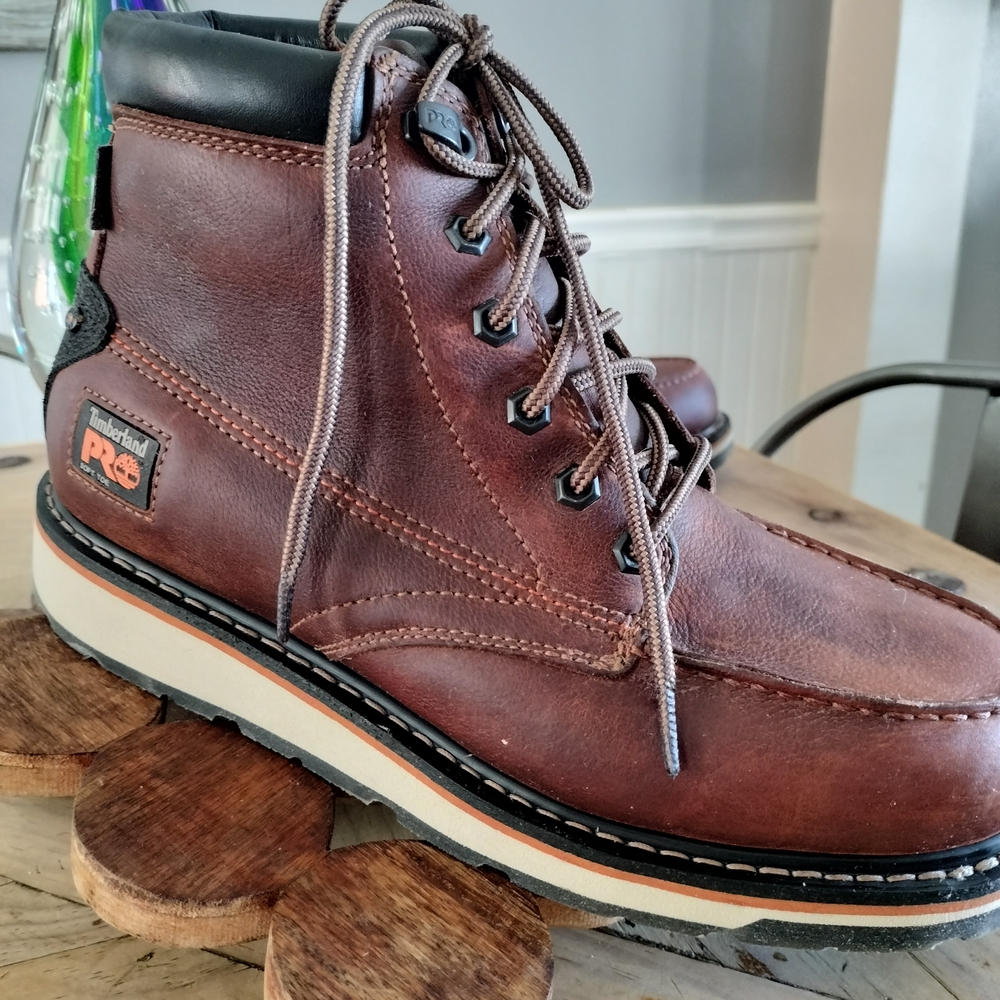 Timberland PRO Men's Brown Leather Boots